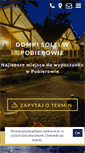 Mobile Screenshot of domki-solei.pl